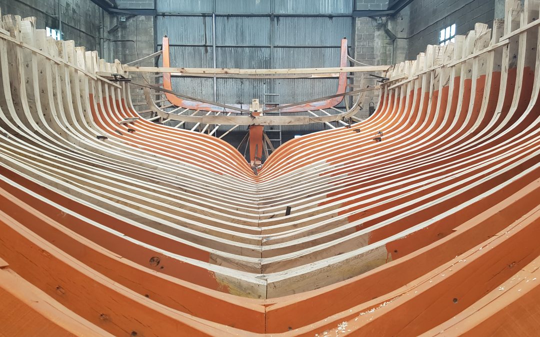 ESTALEIROS LOJO BUILDING A NEW FISHING BOAT